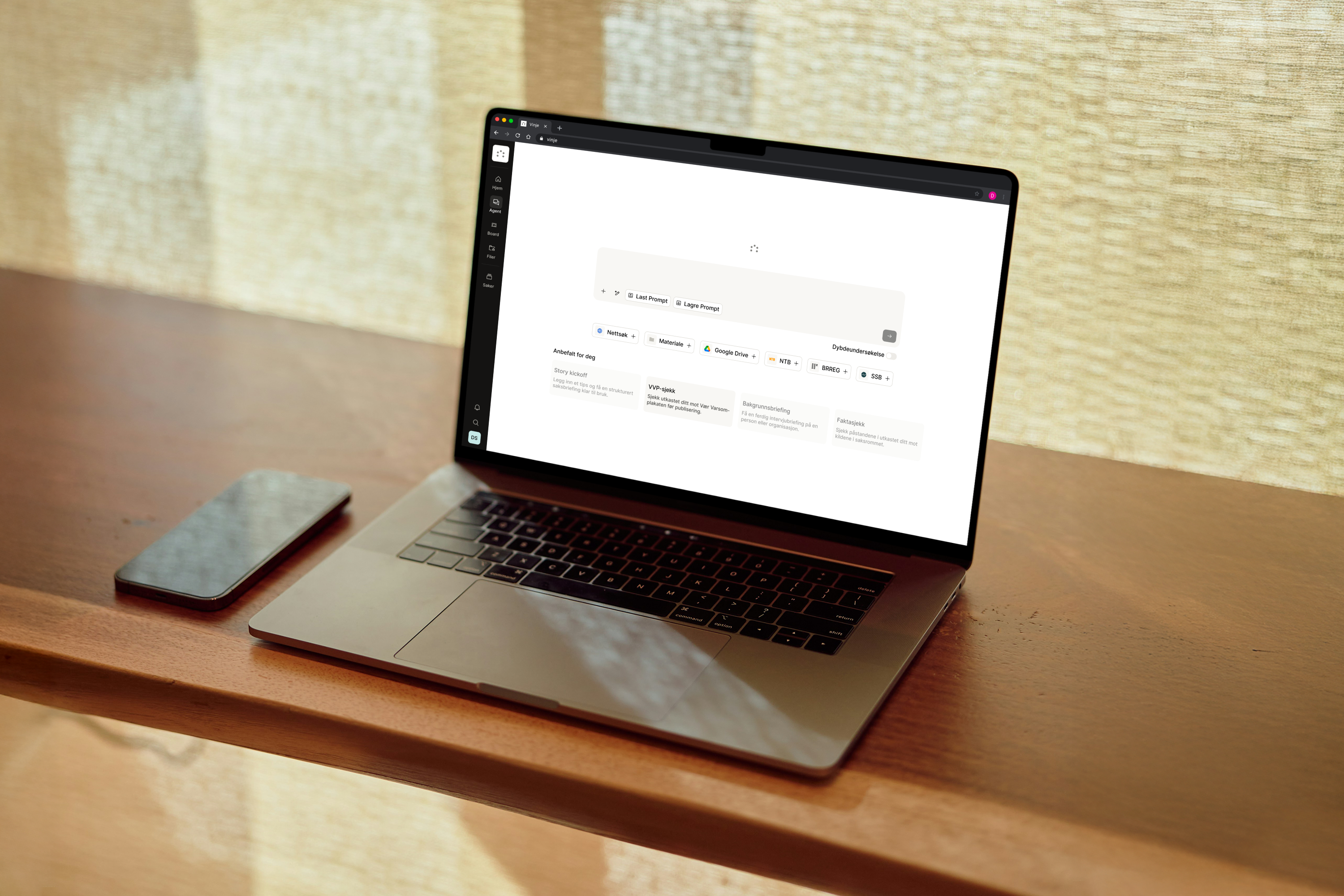 Vinje product preview